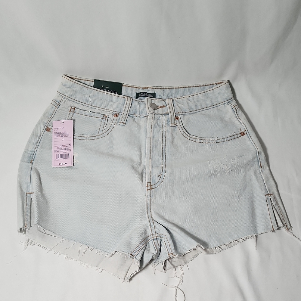 Target Light Blue Women's Jean Shorts